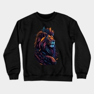 King lion lovers Crewneck Sweatshirt